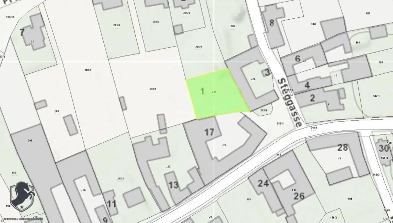 Baugrundstück in Zöfing – aufgeschlossen, kein Bauzwang, nahe Tullnerfelder Bahnhof