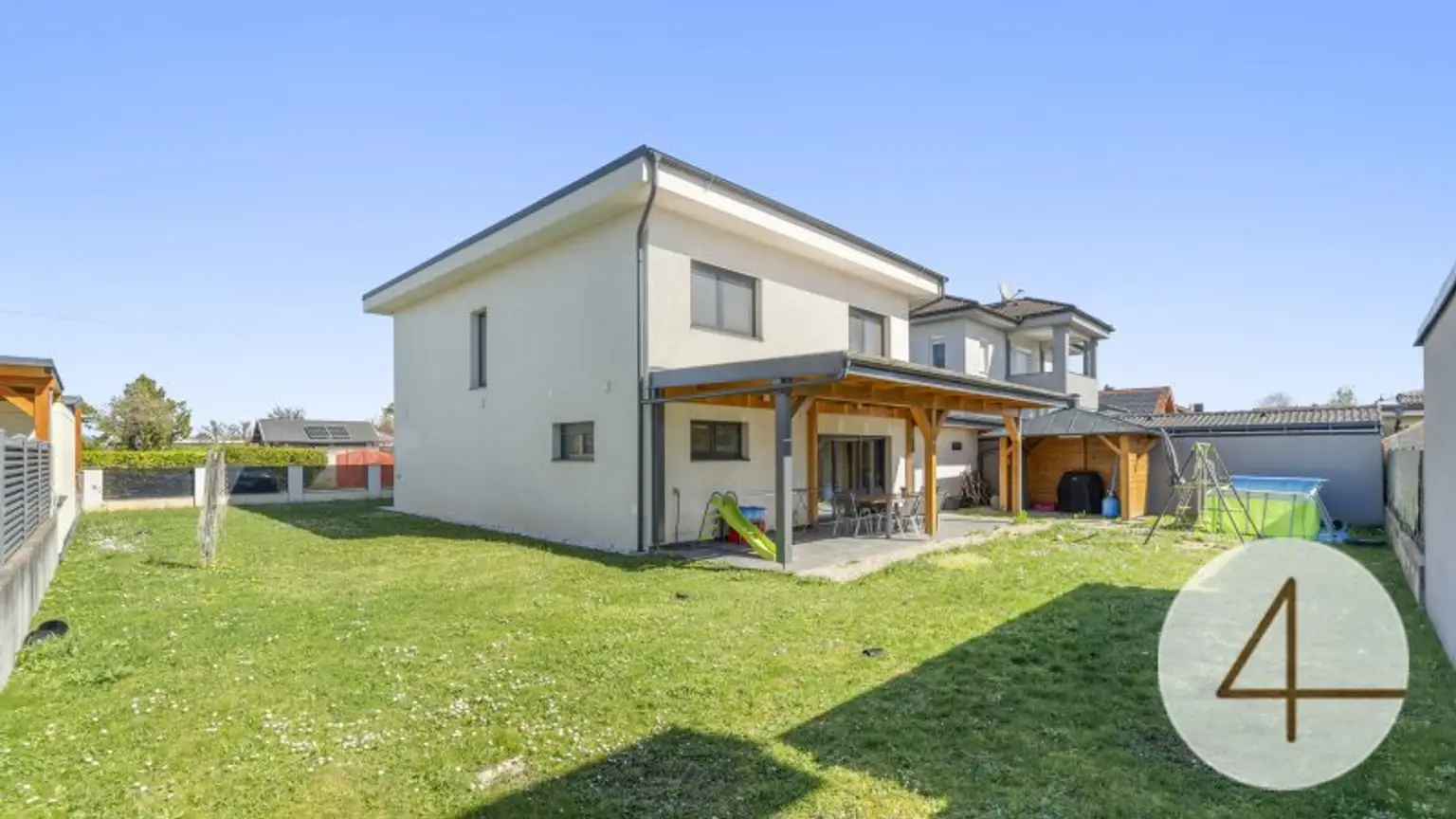 Hochwertiges Traumhaus mit Terrasse, Garage & Carport