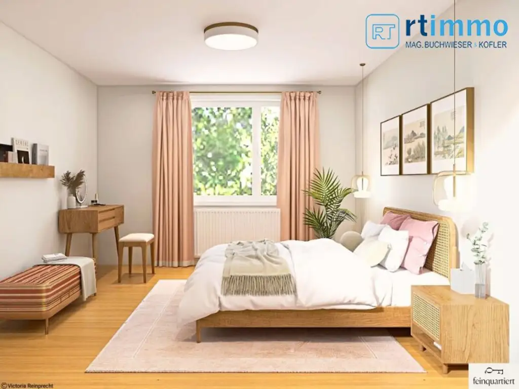 RUHIGER DREI-ZIMMER TRAUM ZUM SELBER GESTALTEN