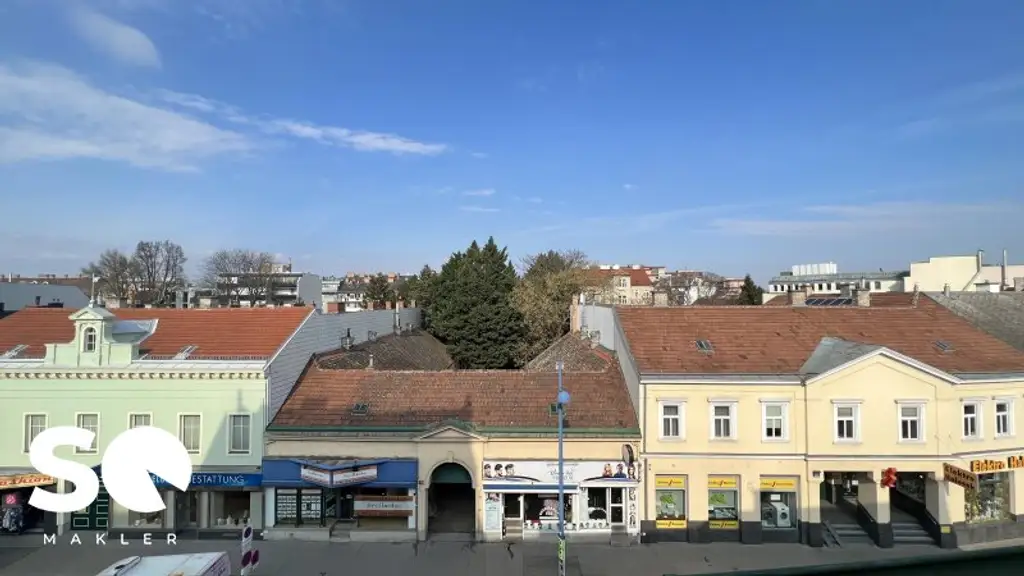# SQ - ROHDACHBODEN MIT BAUBEWILLIGUNG & ERWEITERBARE WOHNUNG IM 2. OBERGESCHOSS IN ZENTRALER LAGE AM SPITZ IN FLORIDSDORF