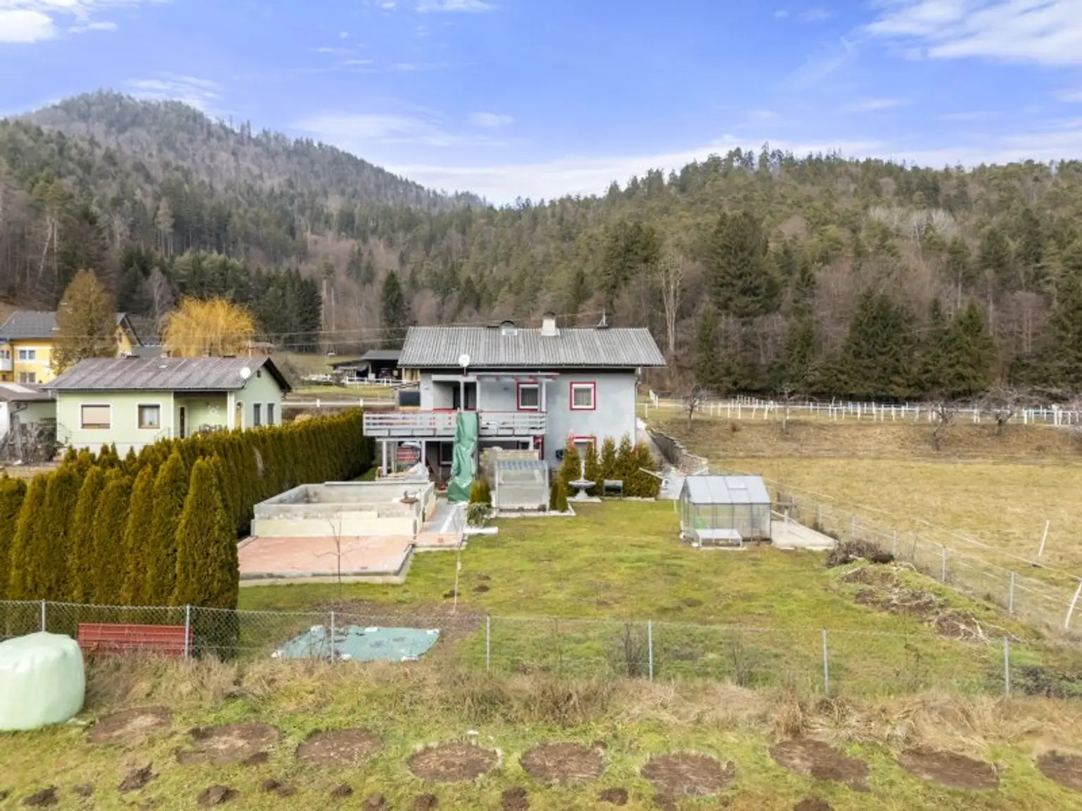 Teilsaniertes 140m² Wohnhaus mit 1.012m² schönem Grundstück in Ruden bei Völkermarkt - St. Radegund