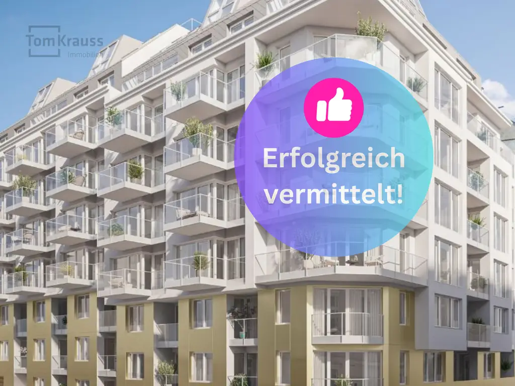 PÄRCHENHIT: 2 ZIMMER MIT BALKON- ERSTBEZUG