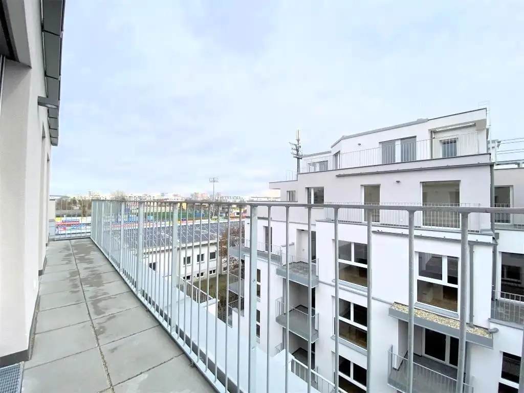 16m² Terrassenfläche!!! DG-Neubauwohnung in der Koloniestraße!!!