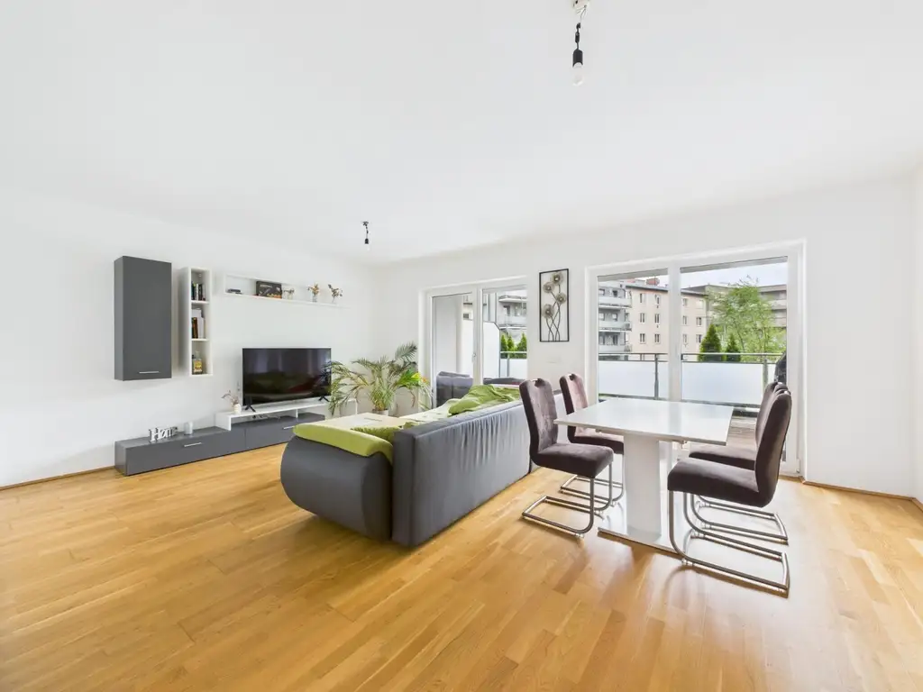LINZ (FROSCHBERG):  TOP-MIETWOHNUNG (4 Zimmer) ca. 98,57 m² WFL. - XL Terrasse/Loggia ca. 33,41m²