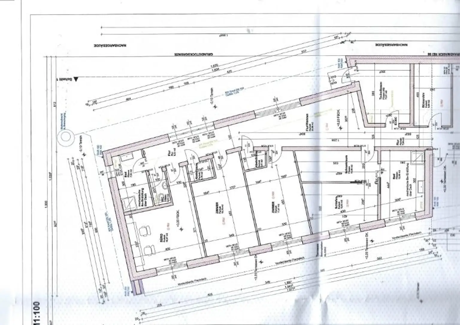 Grundriss Schlafbereich