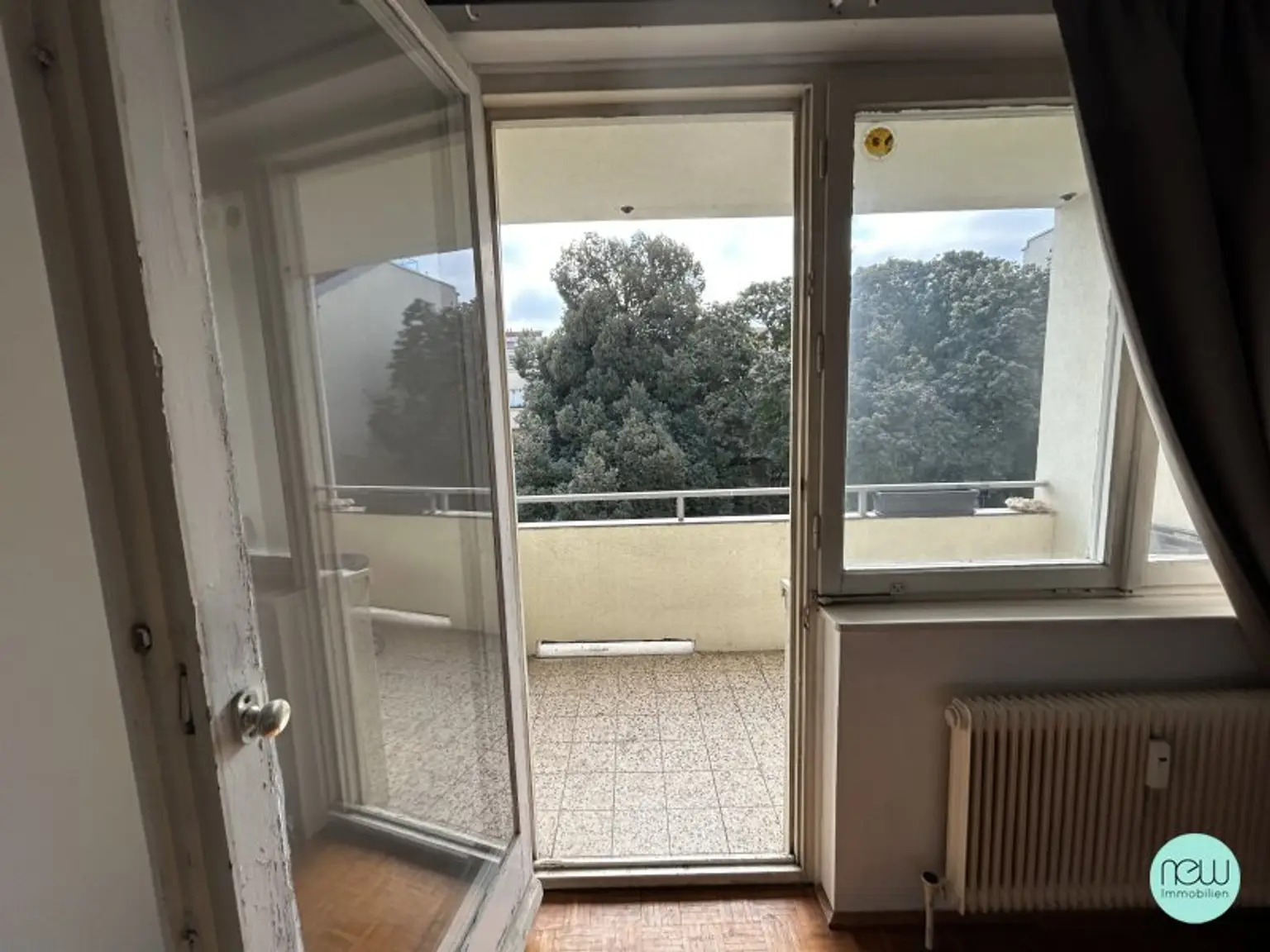 Helle 2-Zimmer-Wohnung + hofseitiger Loggia / zwischen Prater & Nordbahnviertel