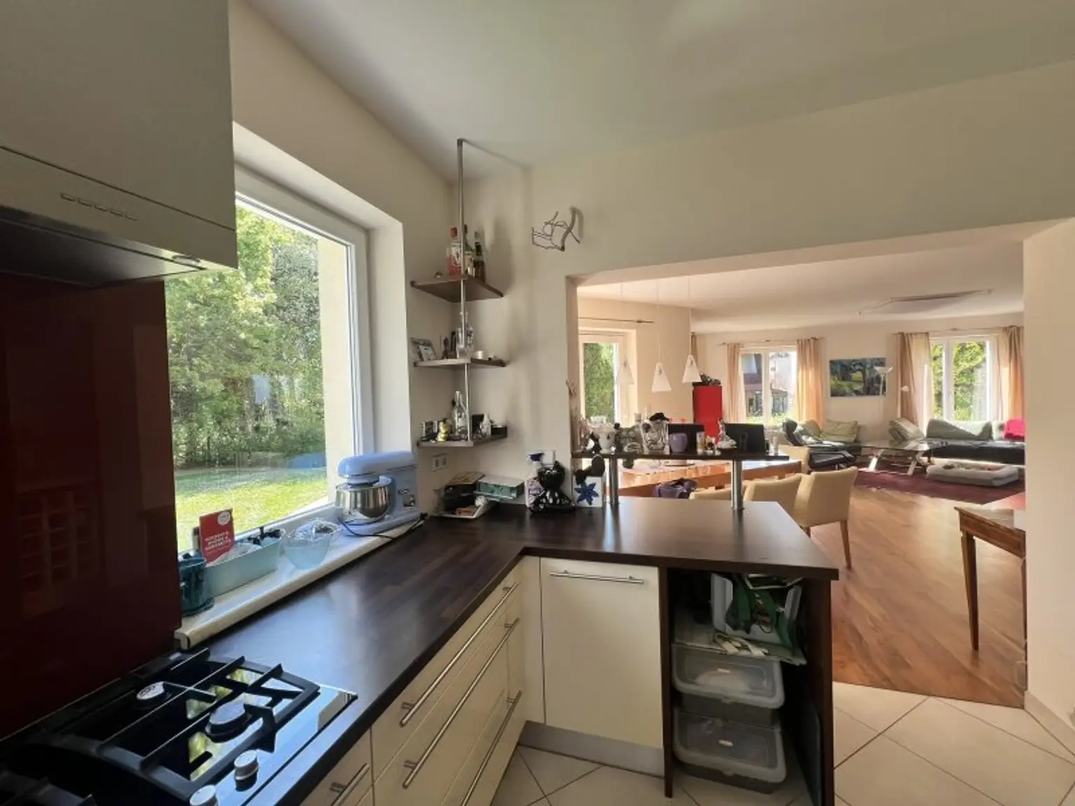 Moderne, zentrumsnahe Familienvilla mit großem Garten in gefragter Grünruhelage (!)