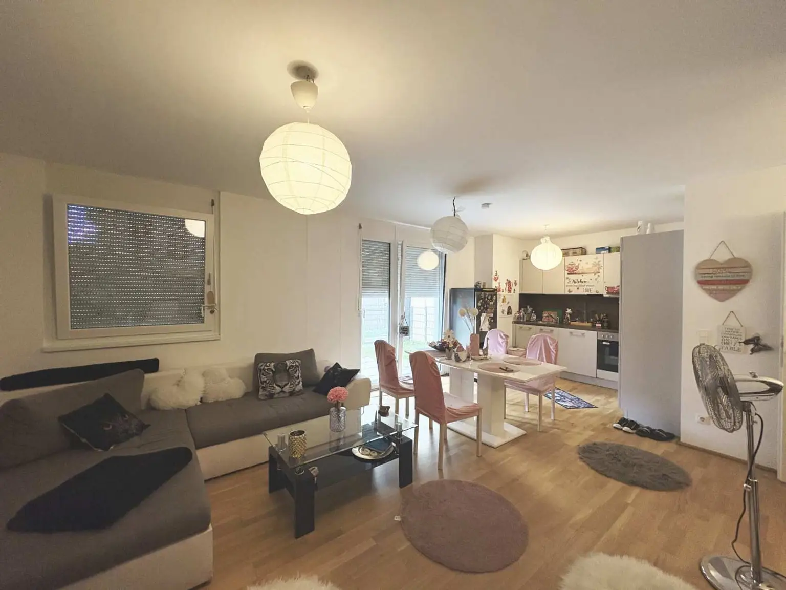 Q11 Leben in Simmering - 
Schöne Gartenwohnung mit 2 Zimmern, Terrasse und Deckenkühlung!