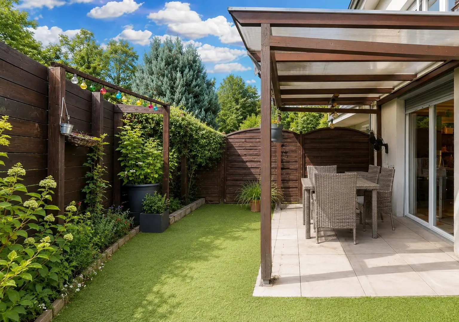 Wohnung - Terrasse.