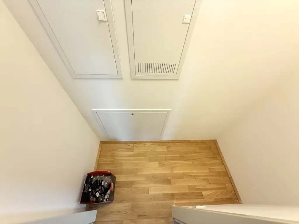 gut aufgeteilte 4-Zimmer Wohnung mit 2 WC's und einem südwest Balkon