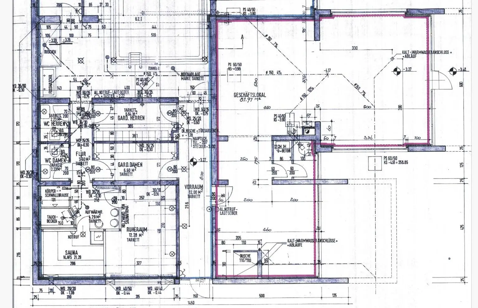 4 Grundriss Wohnungseigentum Lokal