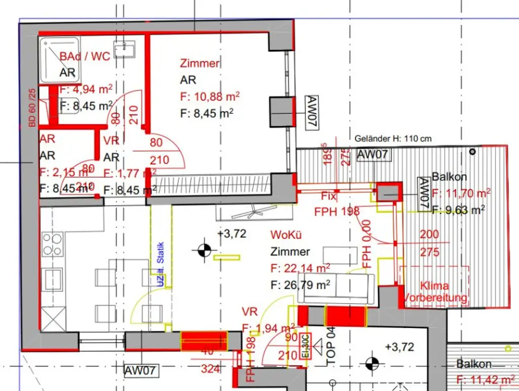 ++NEU++ Fantastische 2-Zimmer Altbauwohnung mit Balkon