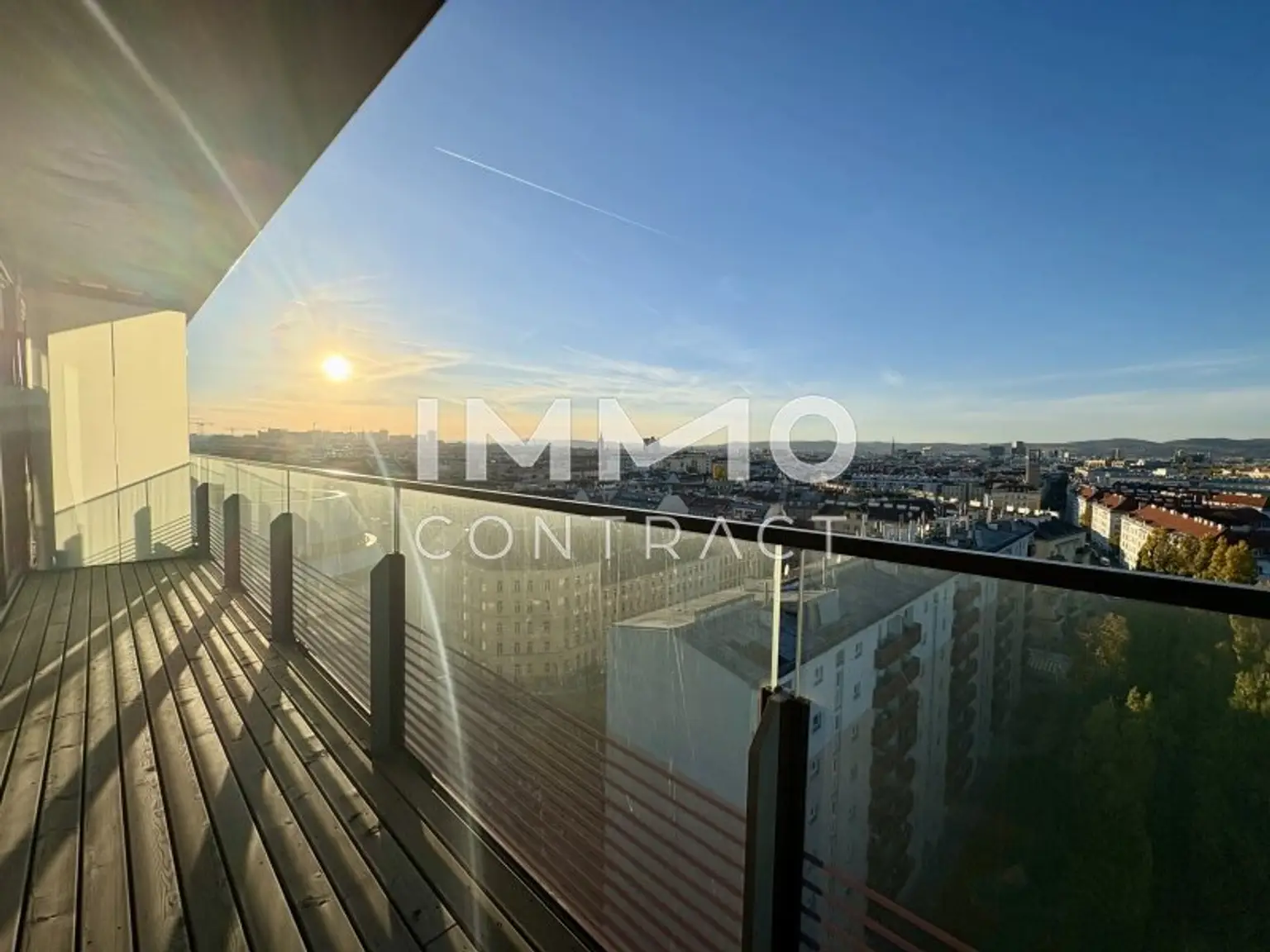 Balkon Richtung Westen