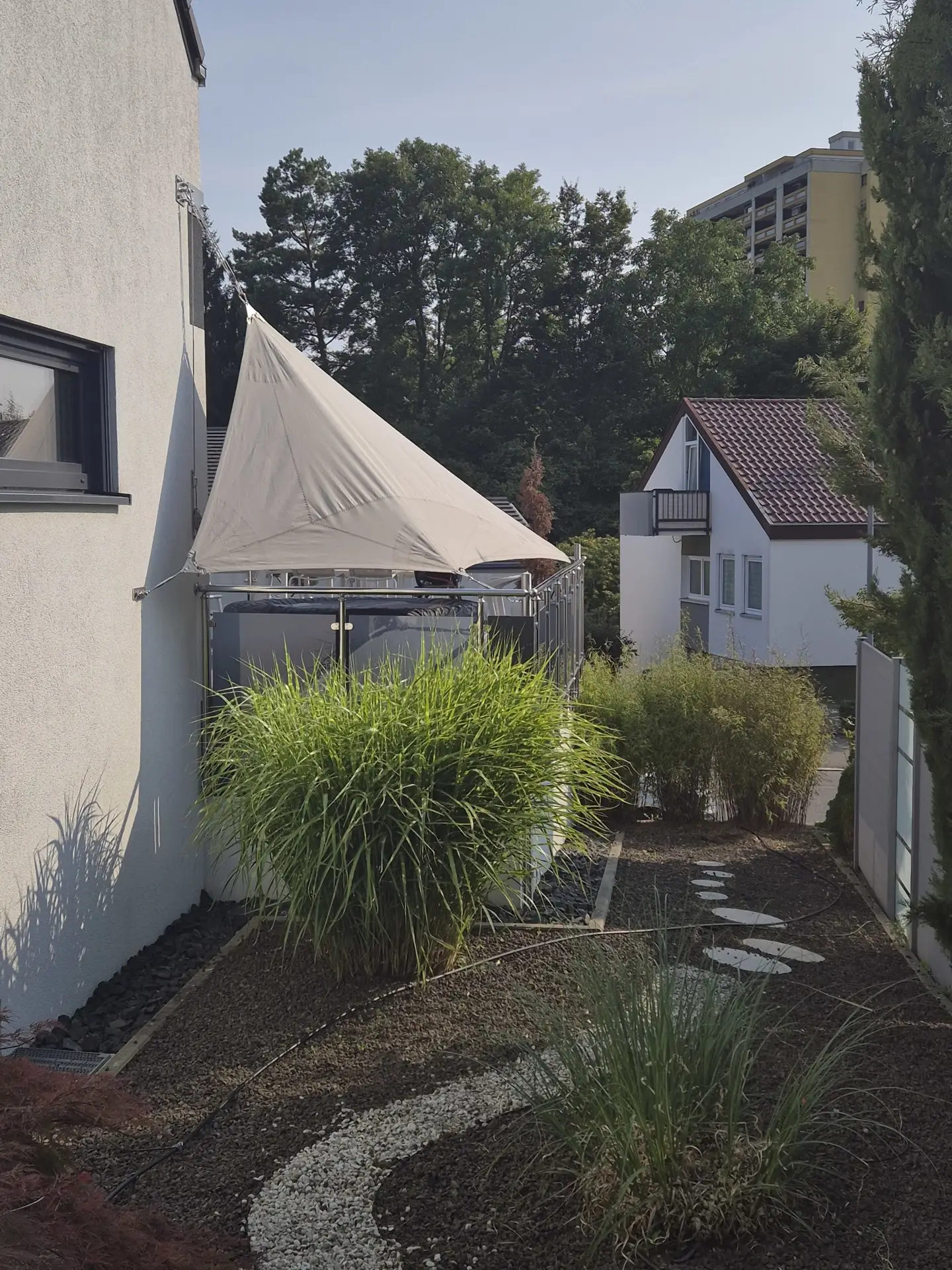 Haus Gartenseite Ansicht 2