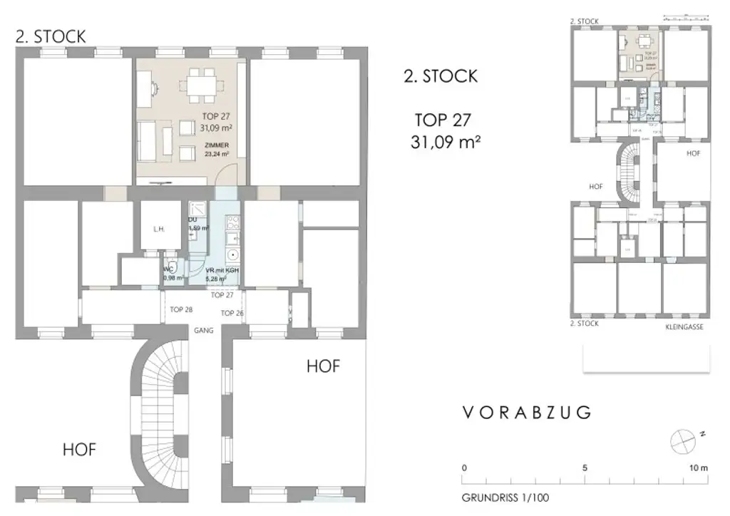 Cityapartment nahe U3 Schlachthausgasse - Charmanter Altbau in Ruhelage
