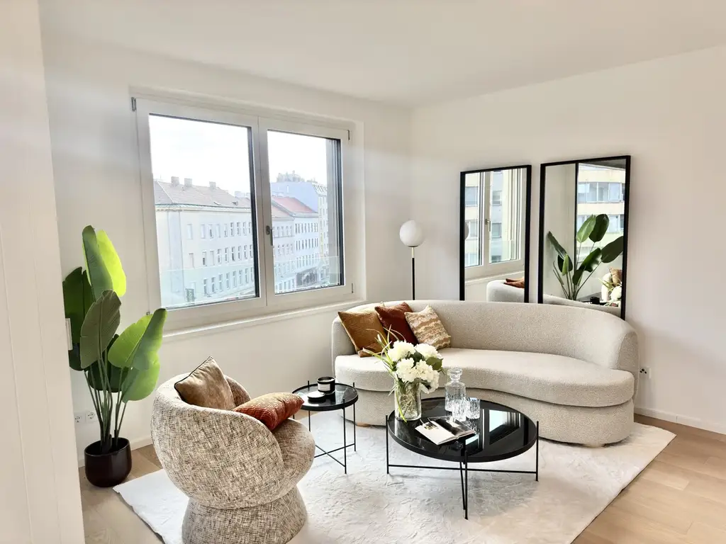 Provisionsfrei: 7. Stock - Laxenburger Straße/Hauptbahnhof - große Zweizimmer-Wohnung