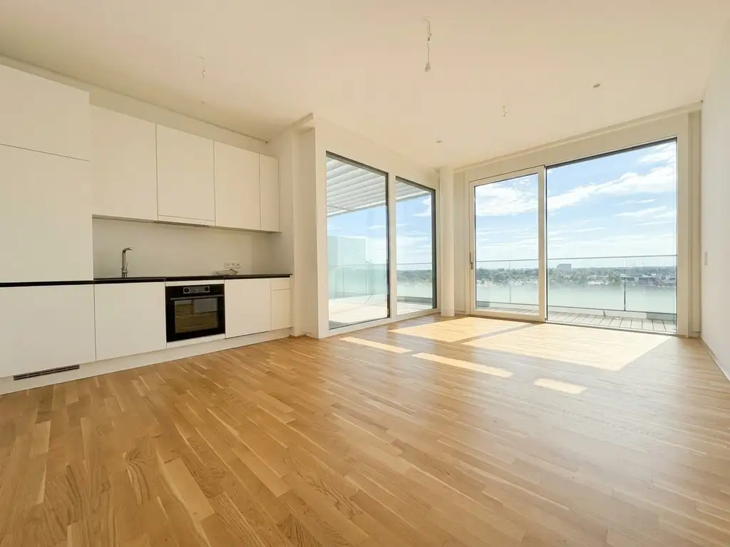 DANUBE VIEW I Exklusive 2 Zimmer Wohnung mit Terrasse