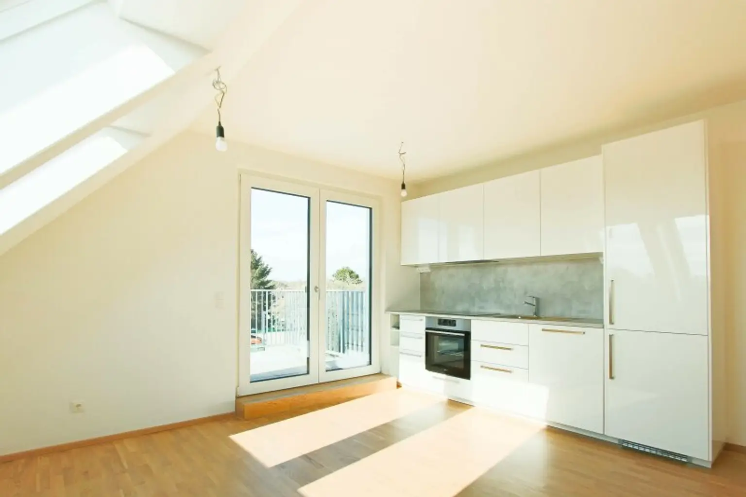 Wohnbereich / offene Küche