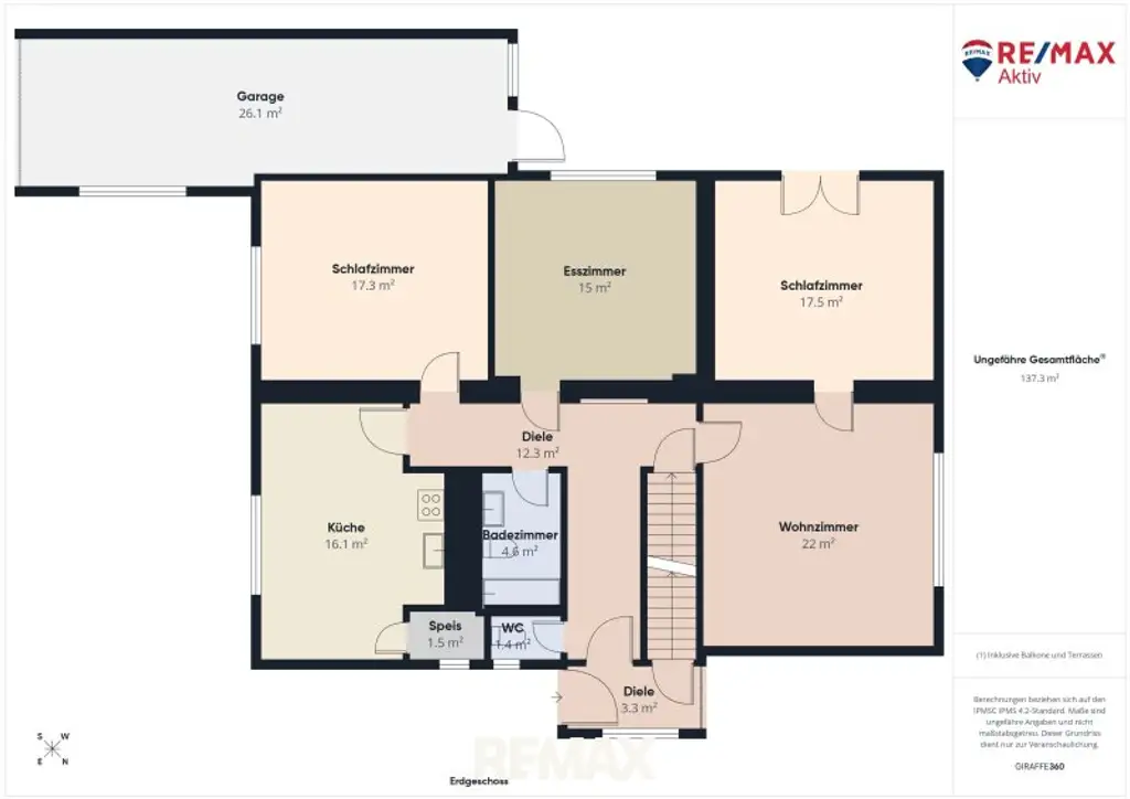 Plan Erdgeschoss
