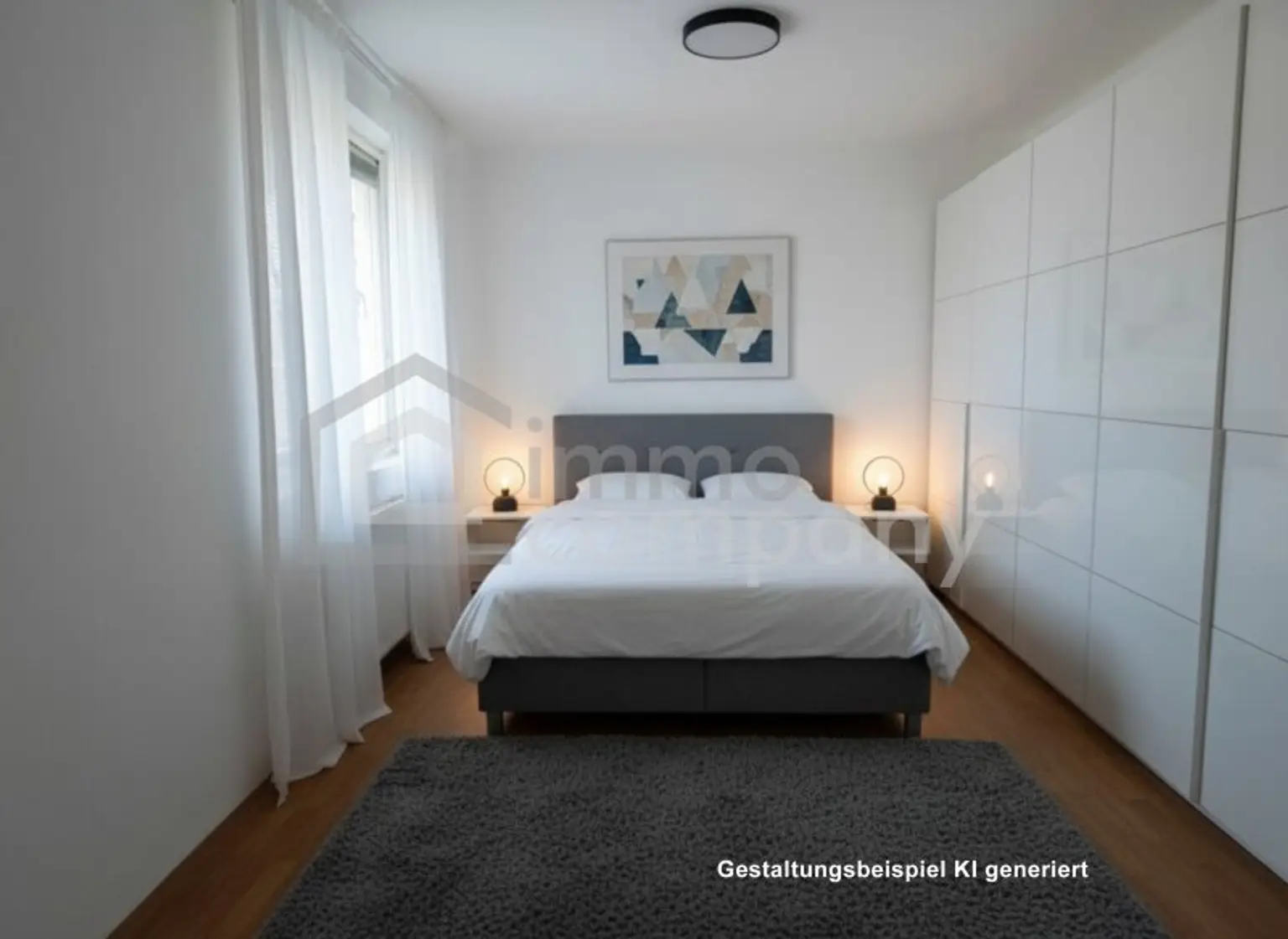 Gestaltungsbeispiel Schlafzimmer