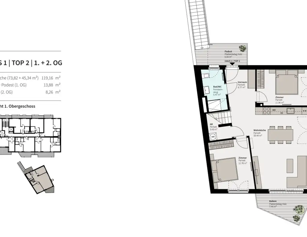 ++ NEU ++ FAMILIENIDYLLE - MAISONETTE im PROJEKT KARL74