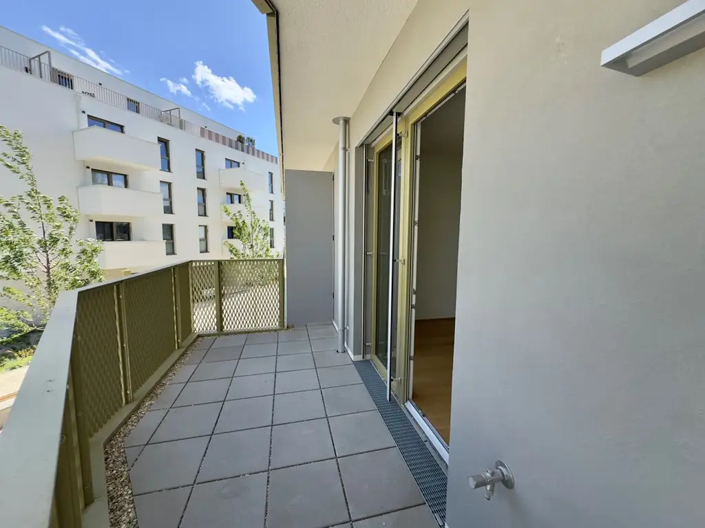 WOW! Provisionsfrei, MEGA PREIS und Erstbezug! Nähe U1 Leopoldau: 2 Zimmer mit Balkon