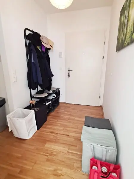 WAGRAMER STRASSE, sonnige 64 m2 Neubau mit 4 m2 Loggia, 3 Zimmer, Komplettküche, Wannenbad, Parketten, U1-Nähe