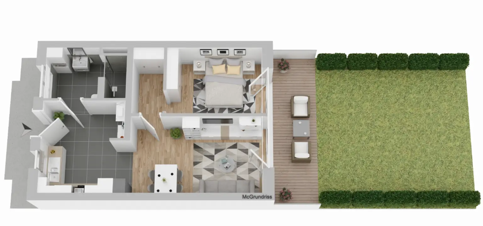 Grundrissplan