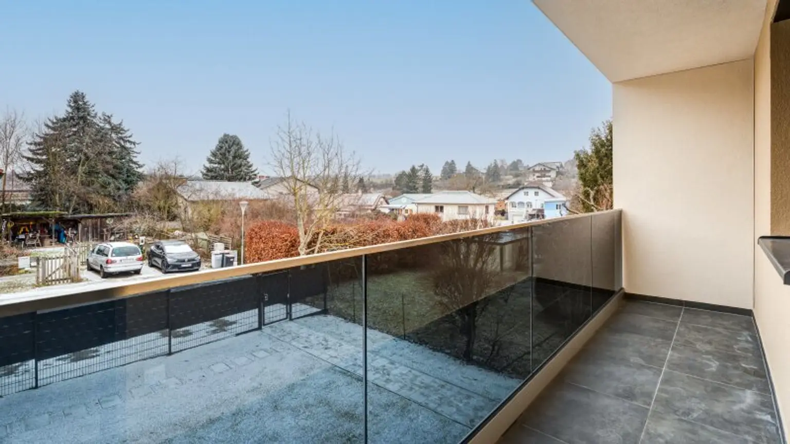 Ausblick von der Loggia