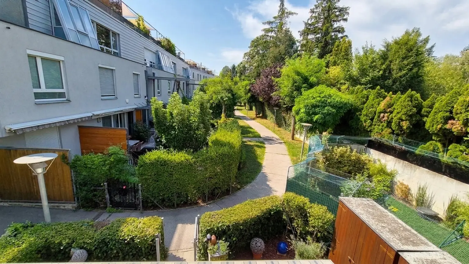 Blick in die Anlage