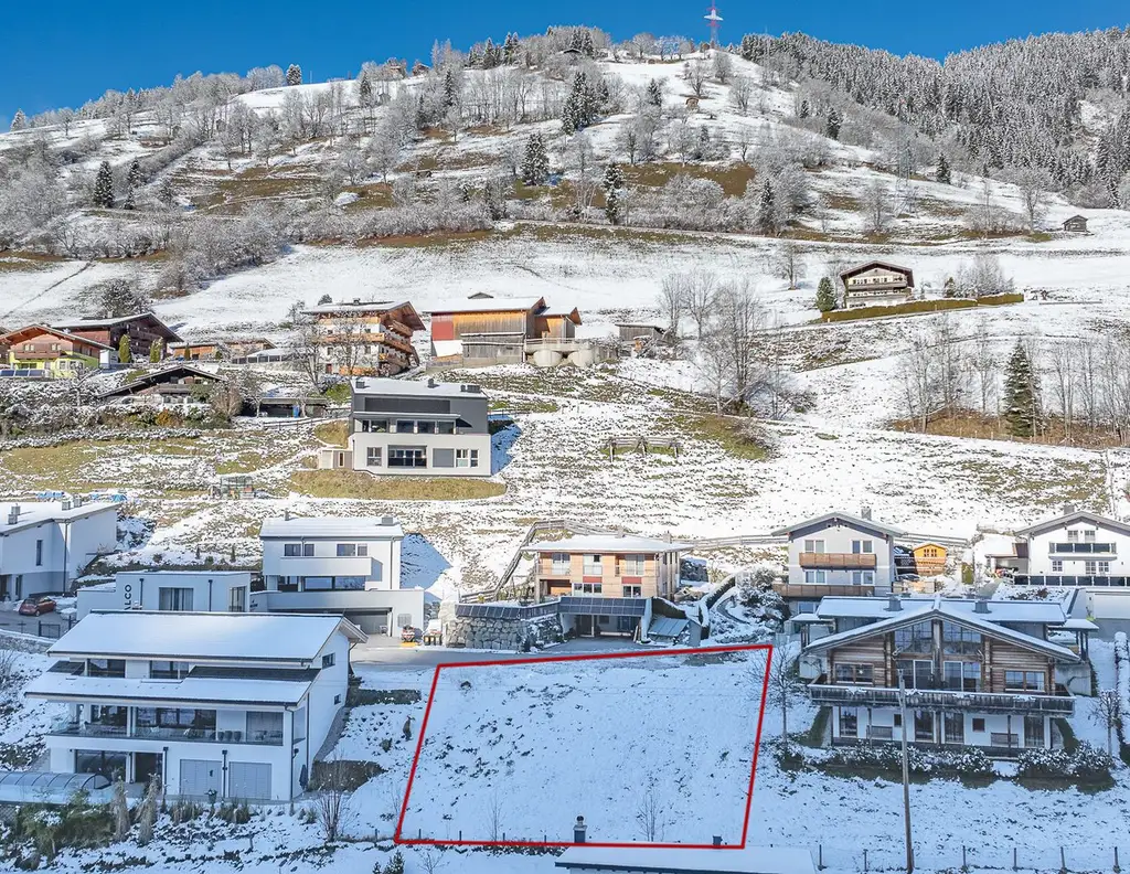 Baugrundstück in Hanglage mit tollem Ausblick