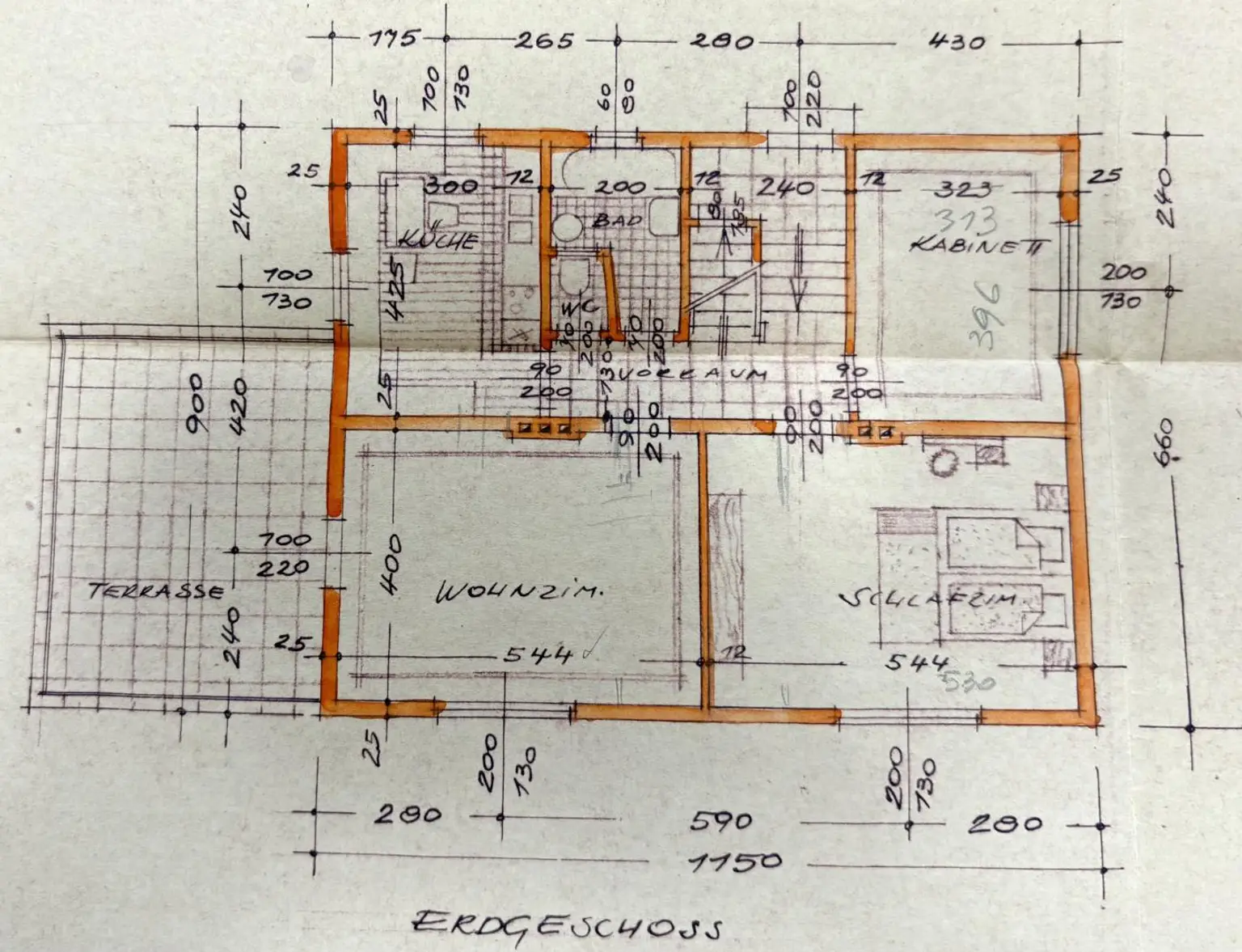 Grundriss - Erdgeschoss