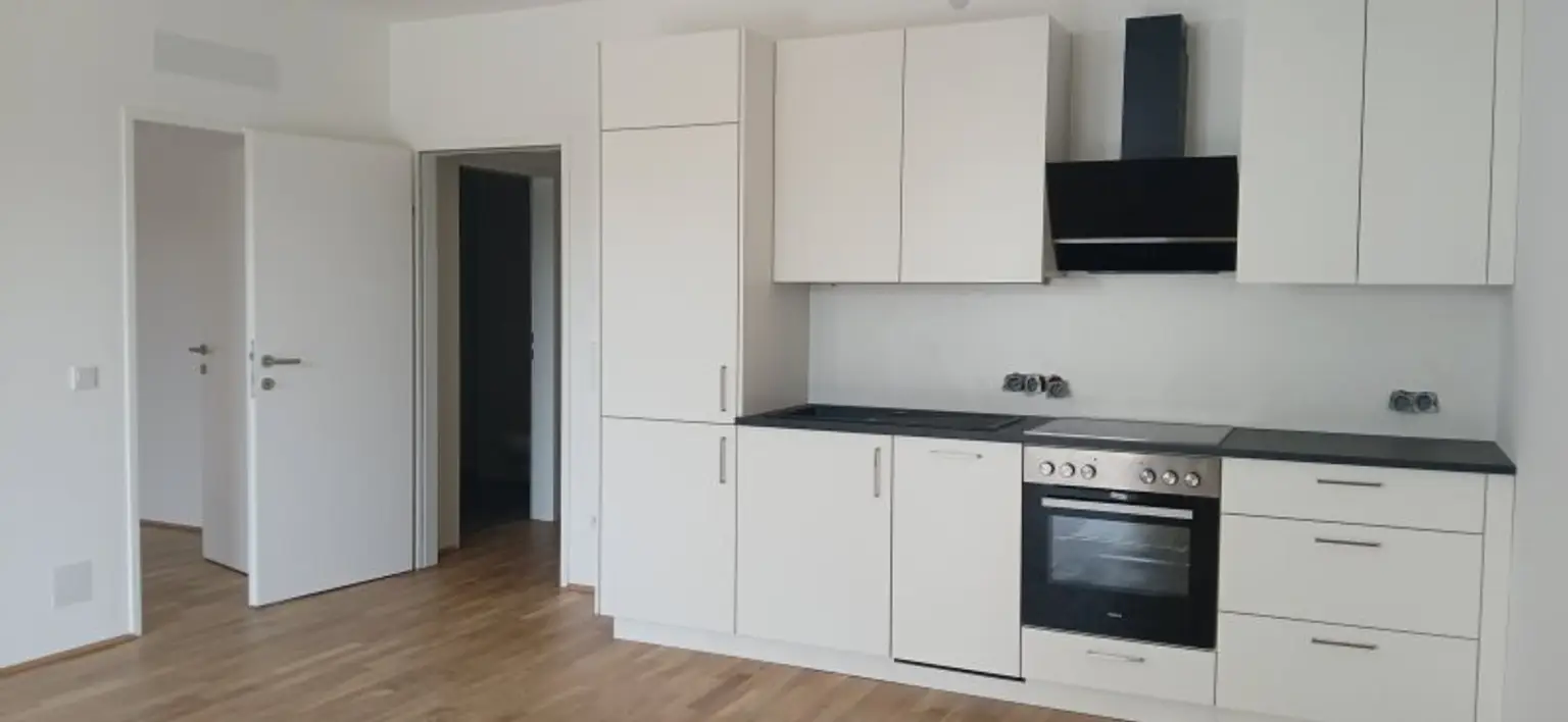 NEUBAU - ERSTBEZUG - Top 12 - Wunderschöne 2 Zimmerwohnungen mit großem Balkon und eigenem Tiefgaragenplatz