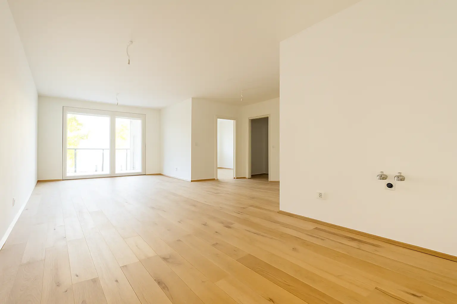 Wohnküche mit Zugang Loggia