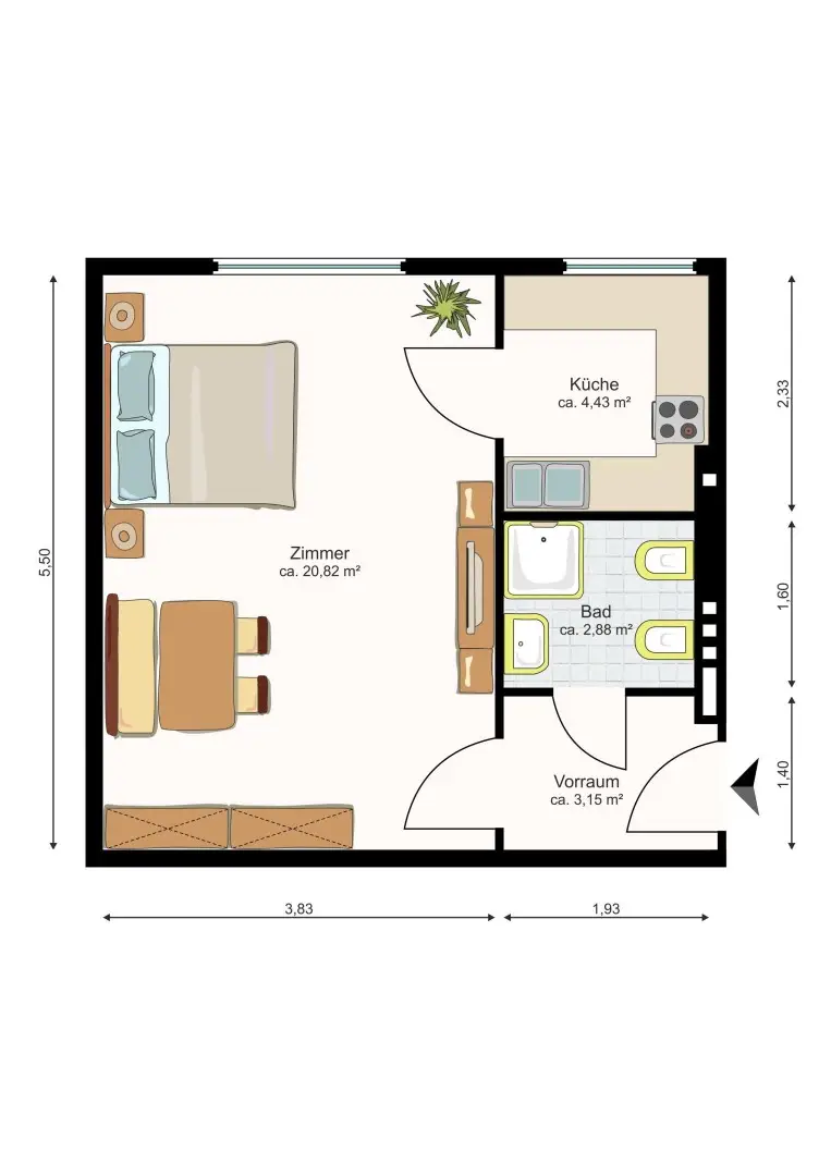 "Perfekte STARTwohnung!"