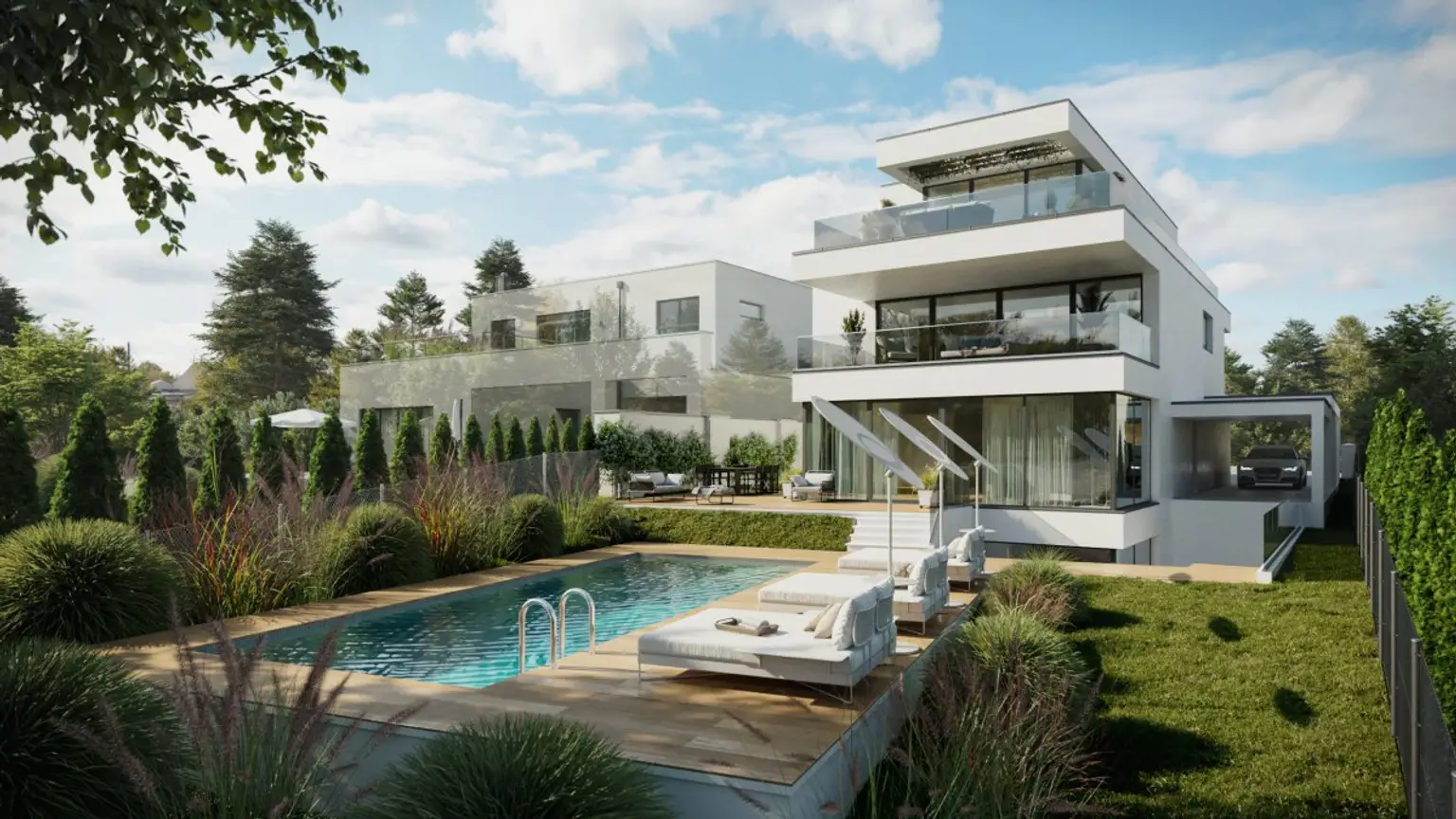 A | ++ ARCHITEKTENVILLA ++ am Ölberg mit unverbaubarem PANORAMABLICK | Prima Service Immobilien