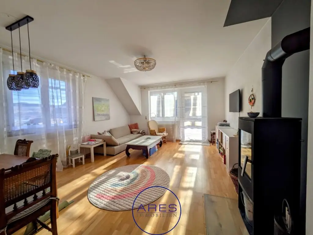 Sonnige Terrassenwohnung am Kremsfluss