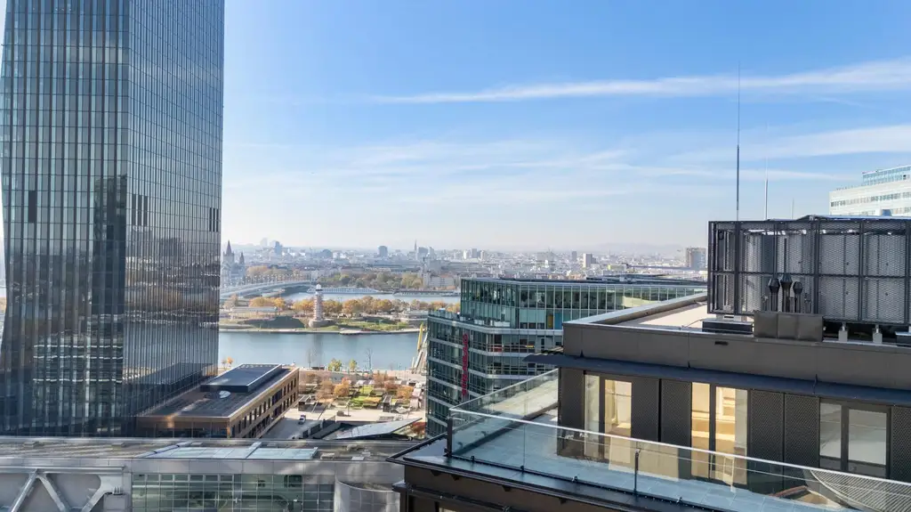 Elegante 3-Zimmer-Wohnung mit herrlichem Donaupanorama!