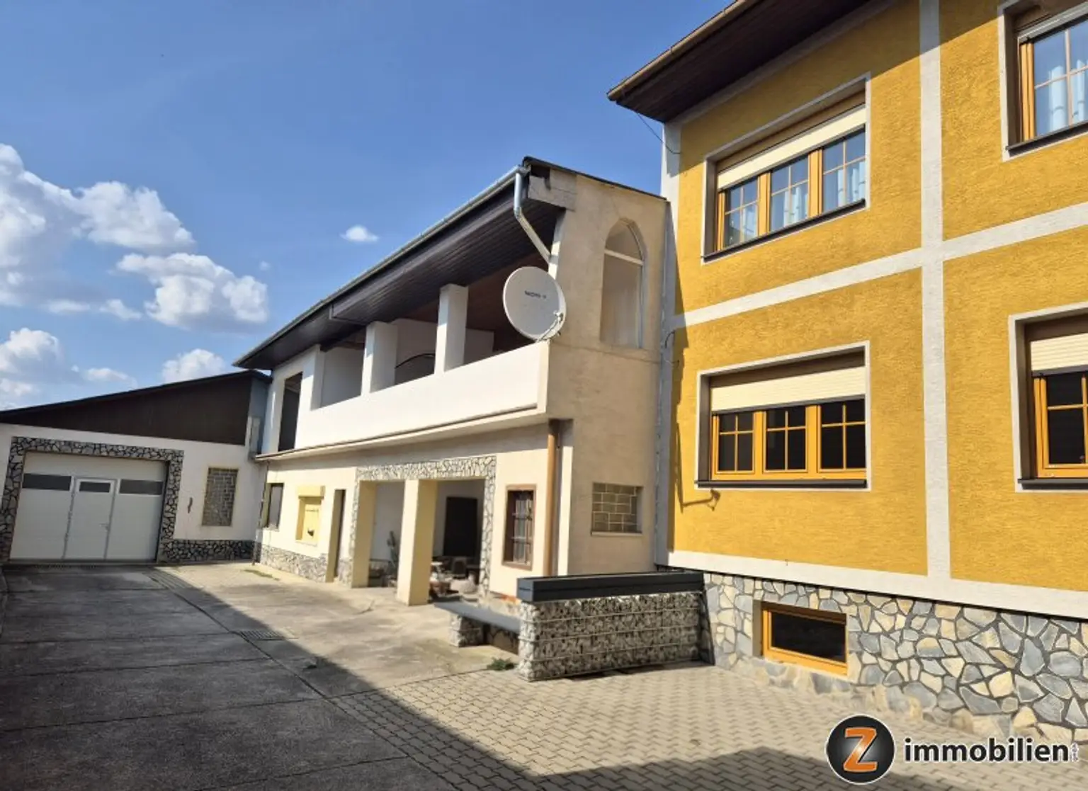 Blick in den Innenhof