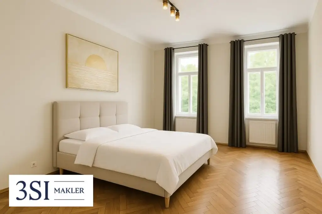 Wohnen mit Charakter – charmante Stilaltbauwohnung mit Hofruhe und Flair