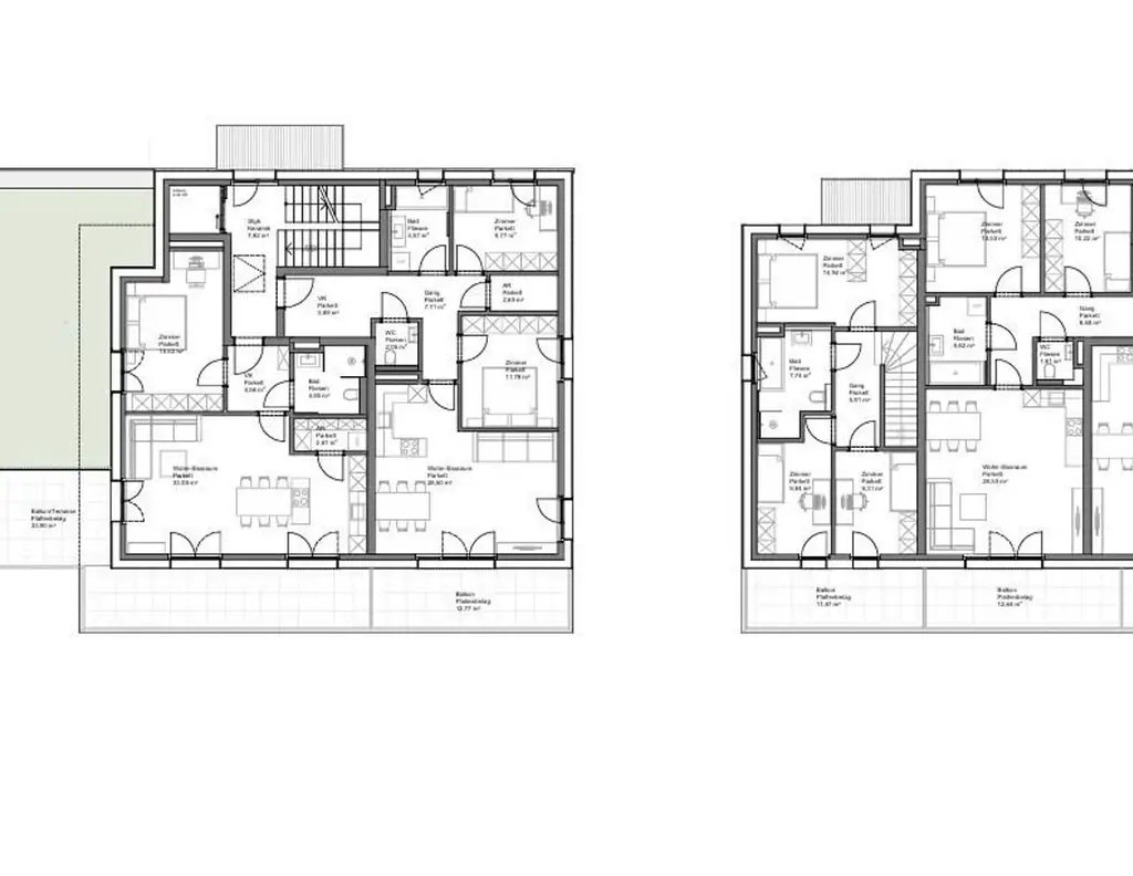 Moderne 2-Zimmer-Wohnung in Neumarkt am Wallersee - Erstbezug mit Balkon!