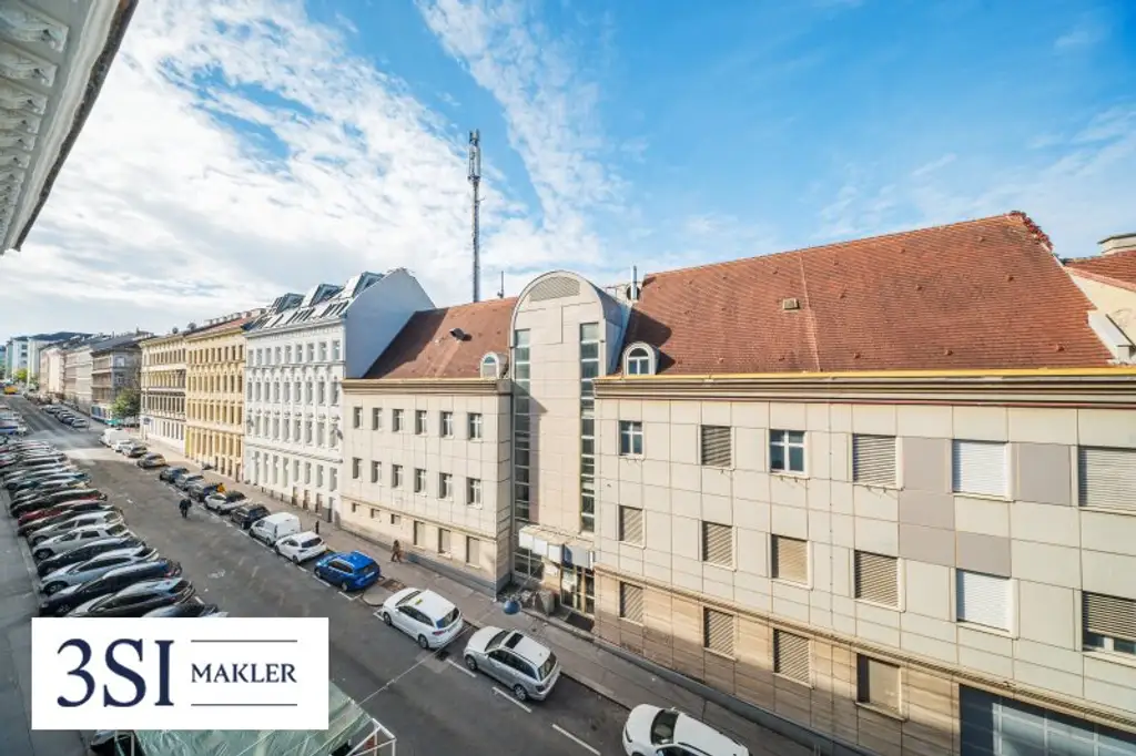 Klausgasse 46: Geräumige 3-Zimmer-Altbauwohnung in ruhiger Seitengasse des 16. Bezirks