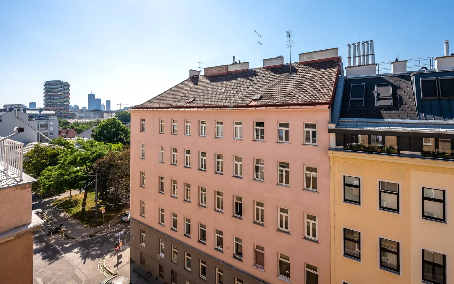Ausblick Straßenseite