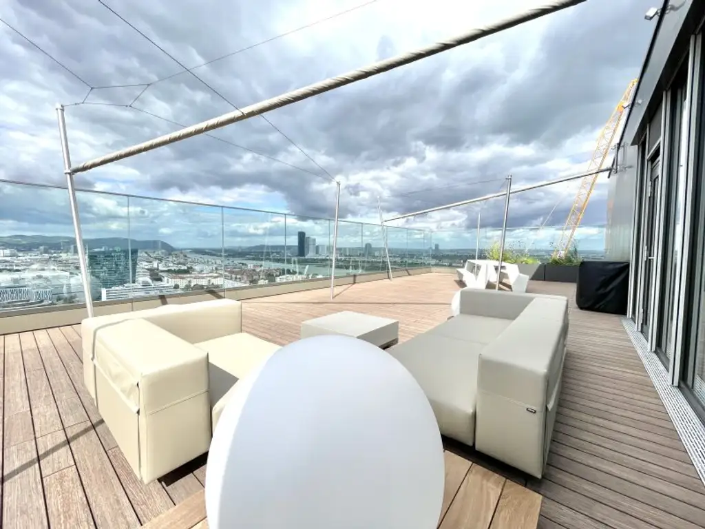 ***Grünblick im Viertel Zwei – Exklusives Wohnen über den Dächern Wiens - Infinity Rooftop-Pool - Panoramasauna - Fitnessbereich***