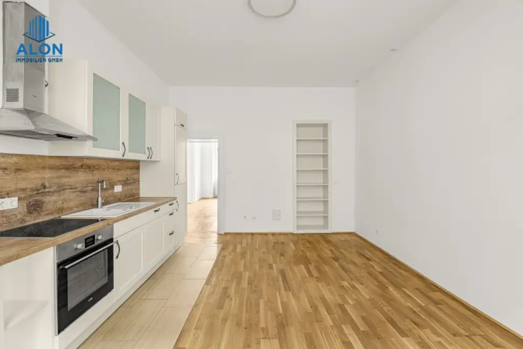 Exklusive 3-Zimmer-Wohnung – Erstbezug mit moderner Küche am Rennweg!