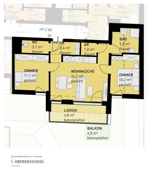 PROVISIONSFREI - Aspern Flats 101 - Ihr Traum vom Eigenheim im Grünen