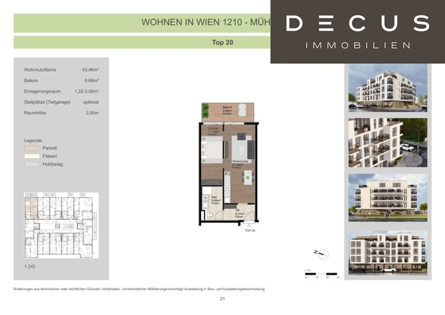 | ZWEI ZIMMER | EINBAUKÜCHE | ERSTBEZUG | OSTEN | BALKON | MARCHFELDKANAL | TIEFGARAGE | GRENZE NIEDERÖSTERREICH