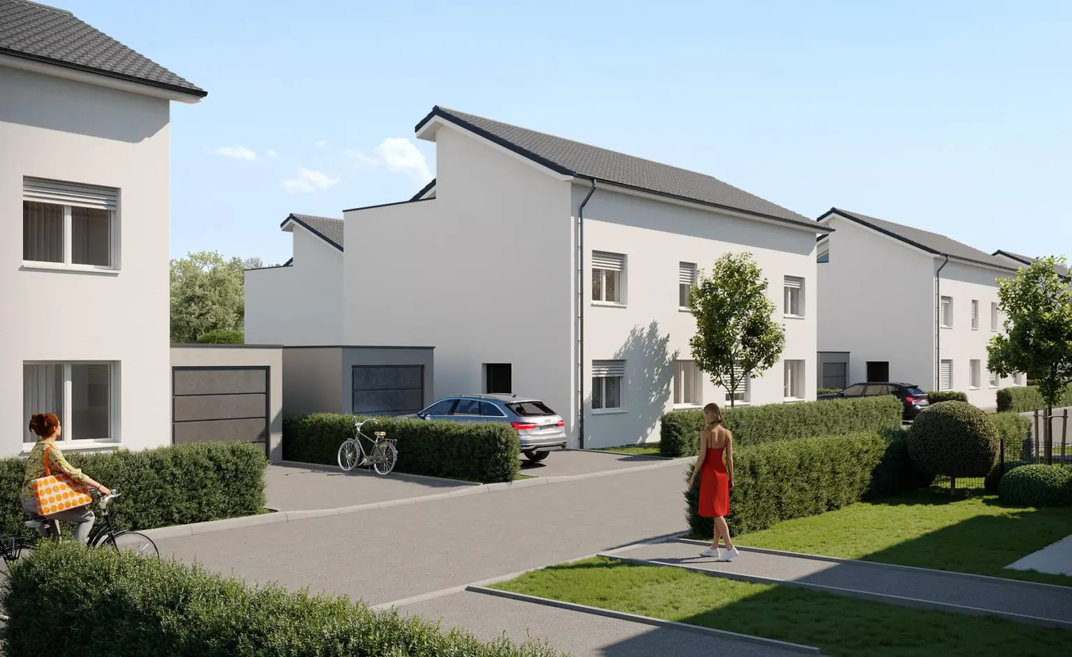 Schlüsselfertige Doppelhaushälften mit Galerie und Dachterrasse mit Landesdarlehen 1,5% Fixzins in einzigartiger Lage in Attnang-Puchheim (H04/2)