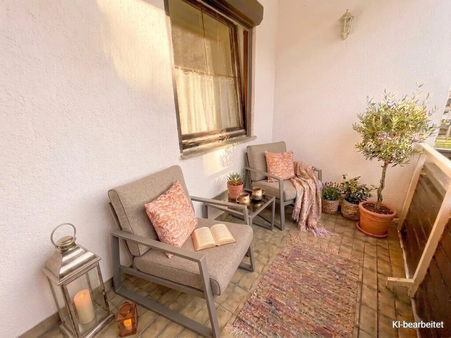 KI-Visualisierung - Balkon