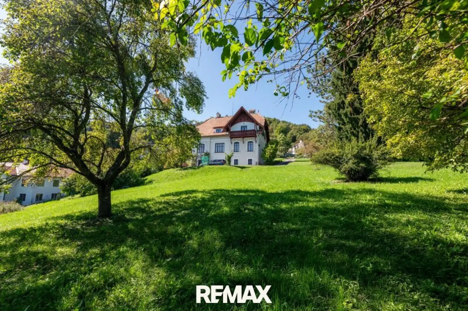 Blick Richtung Haus